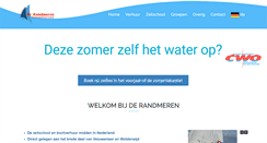 Desktop Screenshot of derandmeren.nl